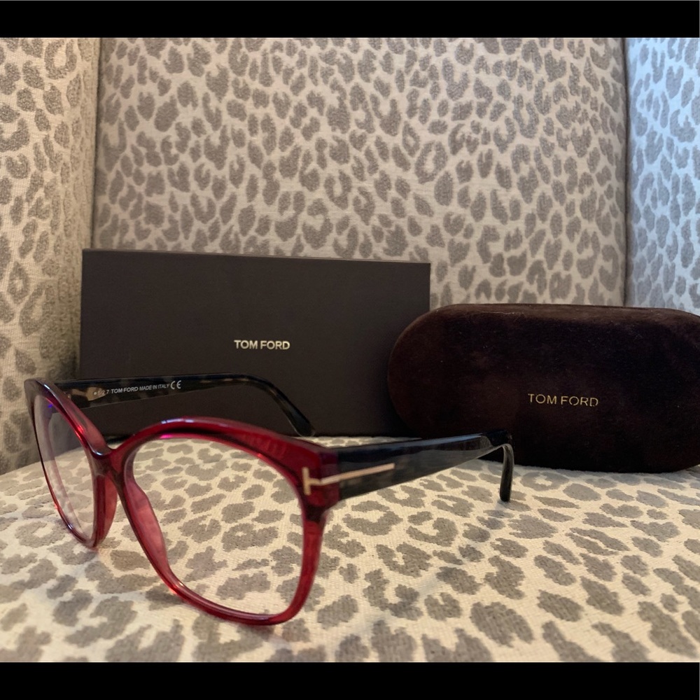 Authentic Tom Ford Soft Square Eyeglasses. - Picture 7 of 7